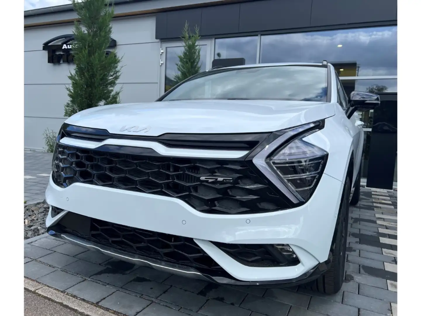 Kia Sportage 215 PS Hybrid GT-Line 2WD DRIVE SOUND Navi Leder D Blanc - 2