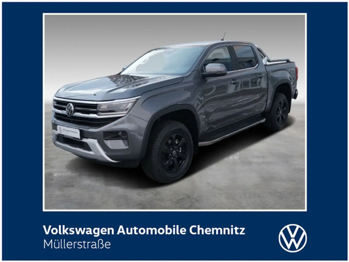 Volkswagen Amarok 3.0 TDI Style 4Motion DC *AHK*Rollcover* Grau - 1
