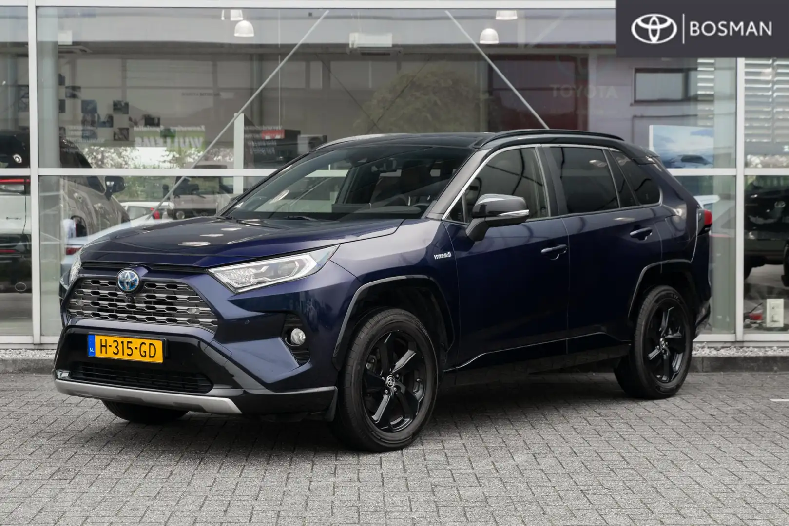 Toyota RAV 4 2.5 Hybrid AWD Bi-Tone Bleu - 1