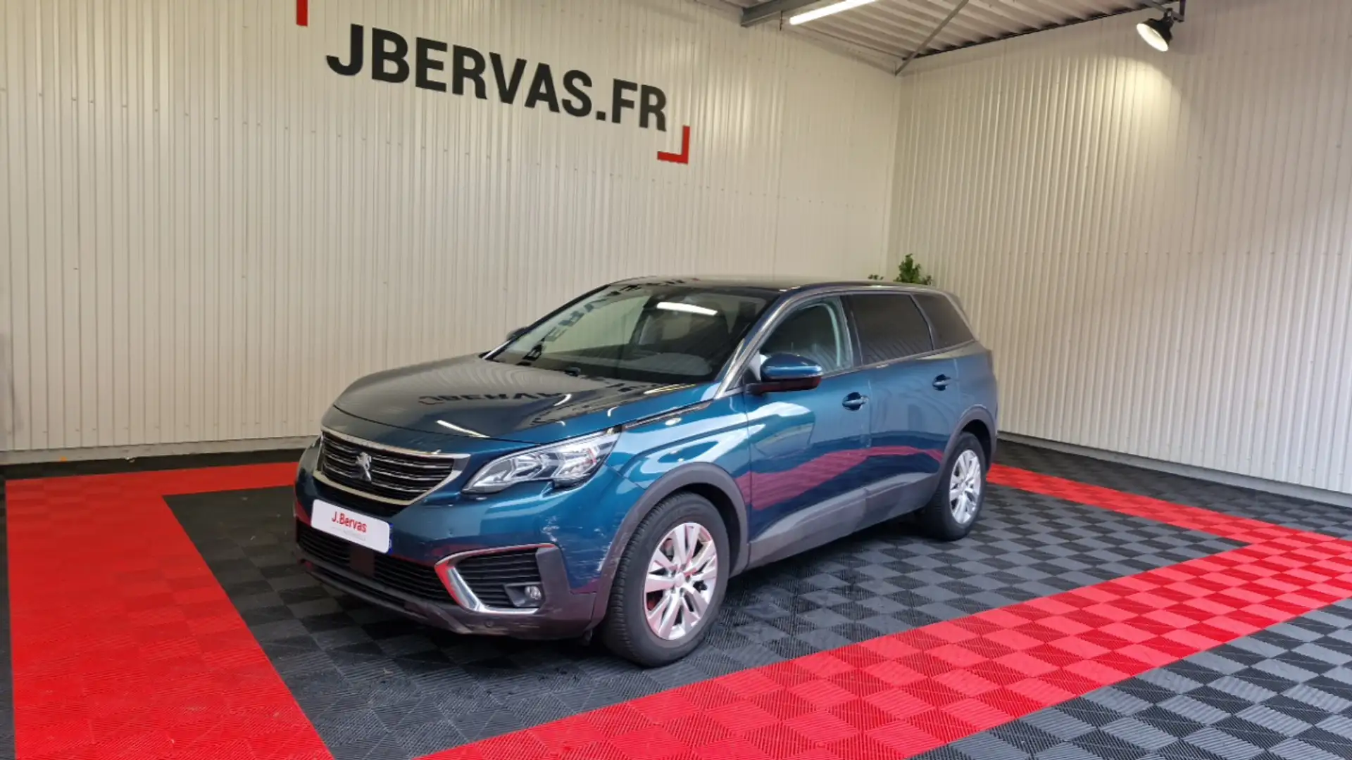 Peugeot 5008 bluehdi 130ch ss eat8 active business Blau - 1