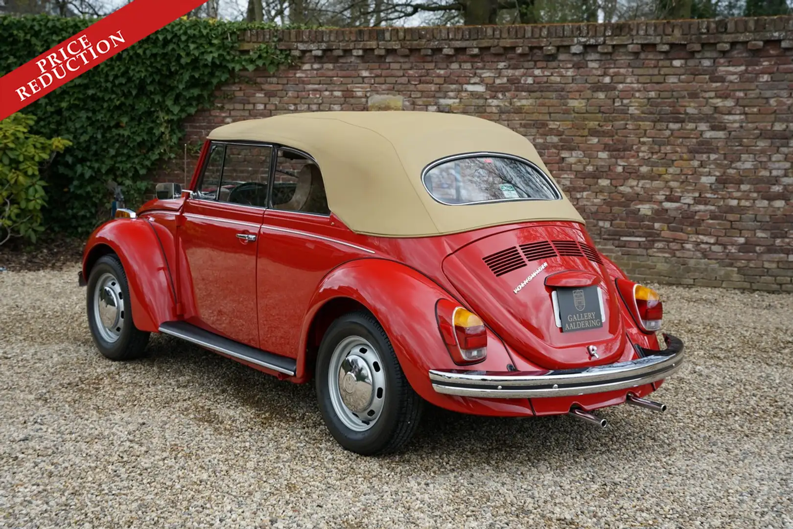 Volkswagen Kever Cabriolet PRICE REDUCTION Fully restored and mecha Rood - 2