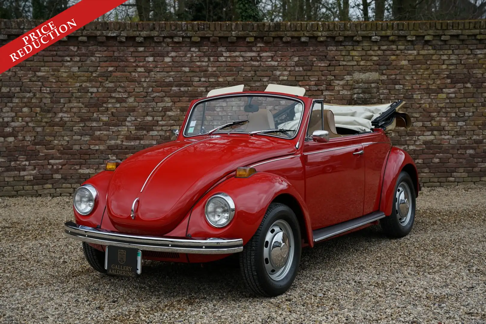 Volkswagen Kever Cabriolet PRICE REDUCTION Fully restored and mecha Rood - 1