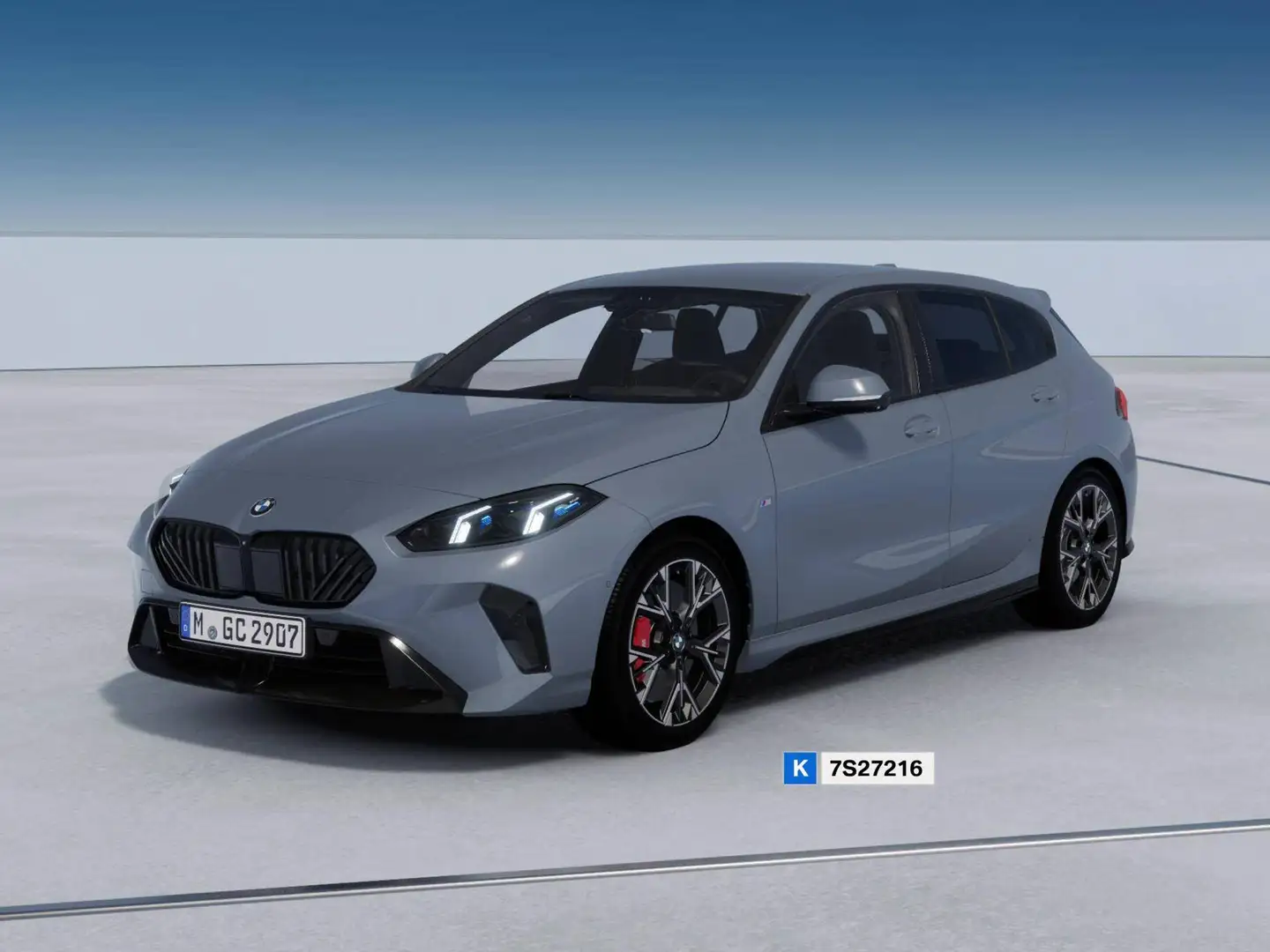 BMW 118 118d MSport Pro Grau - 1