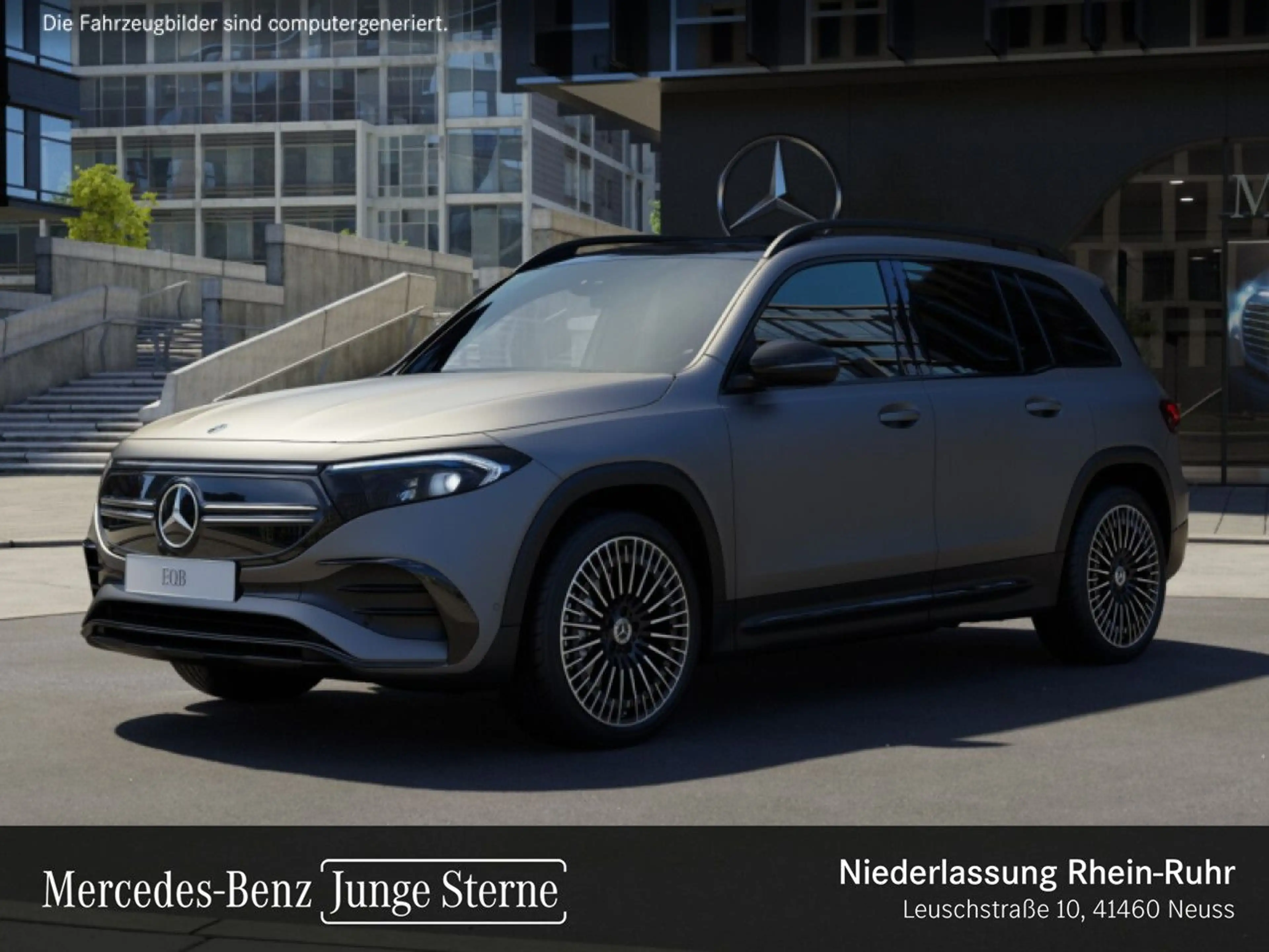 Mercedes-Benz EQB 300 4M AMG+NIGHT+20"+ADVANCED+PANO+KAMERA+SPUR — photo 15