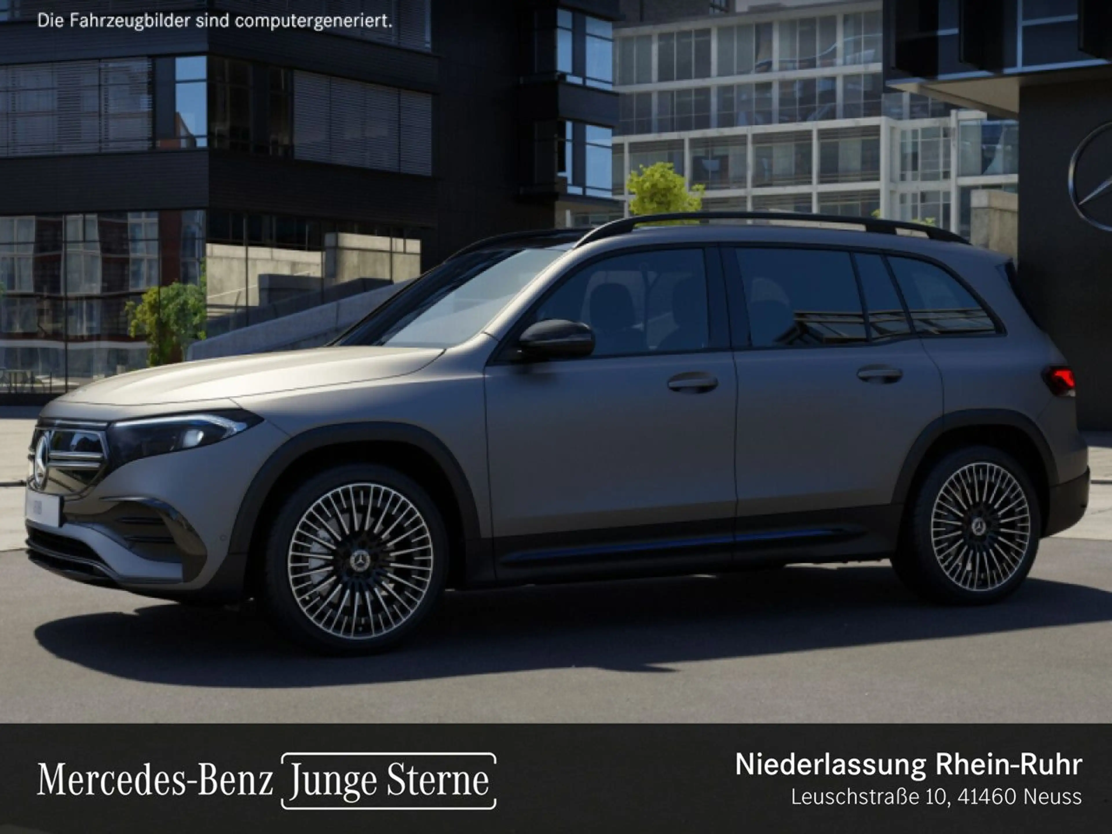 Mercedes-Benz EQB 300 4M AMG+NIGHT+20"+ADVANCED+PANO+KAMERA+SPUR — photo 3