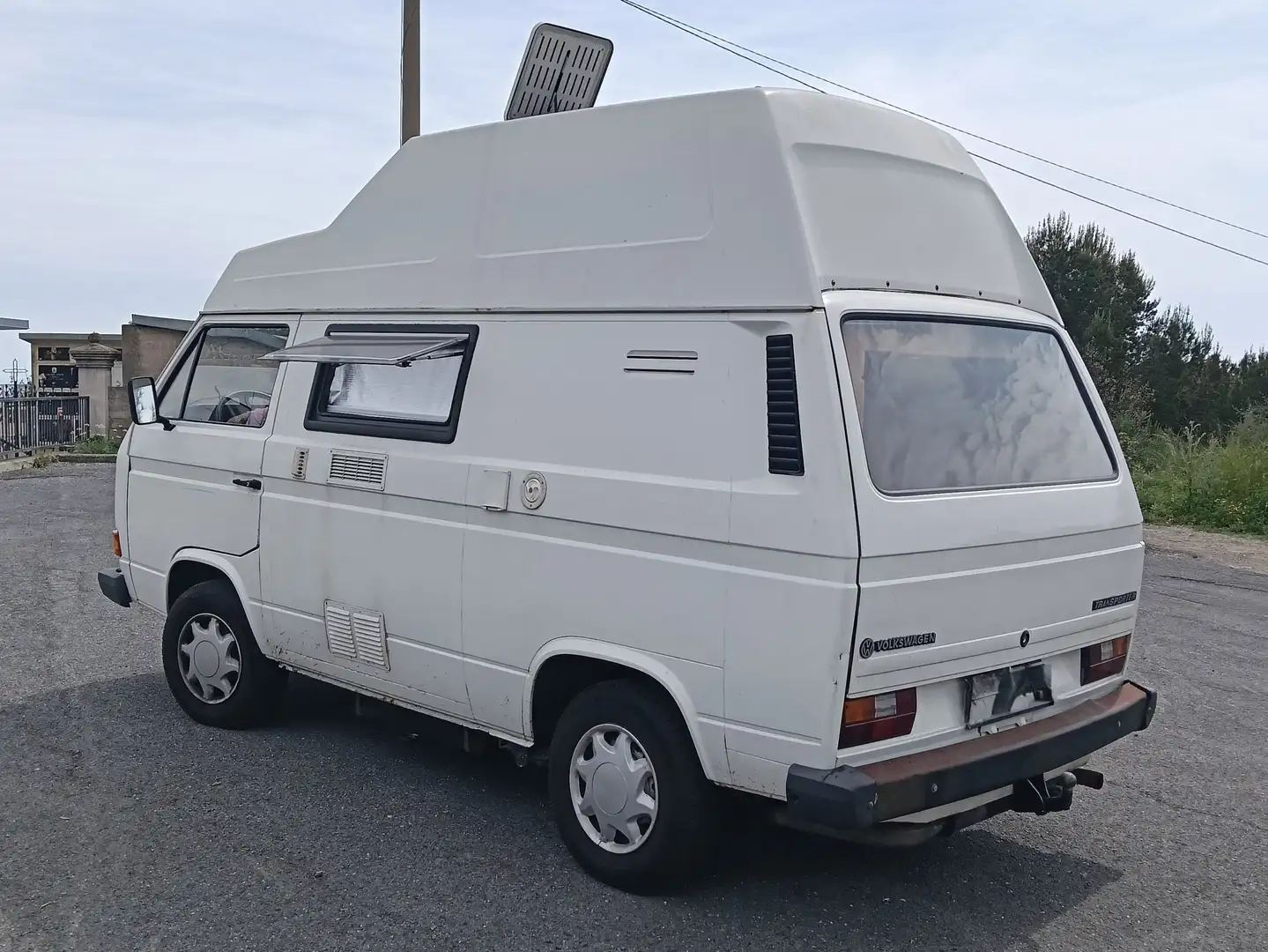 Volkswagen T3 Westfalia ma rifatto internamente Bianco - 2