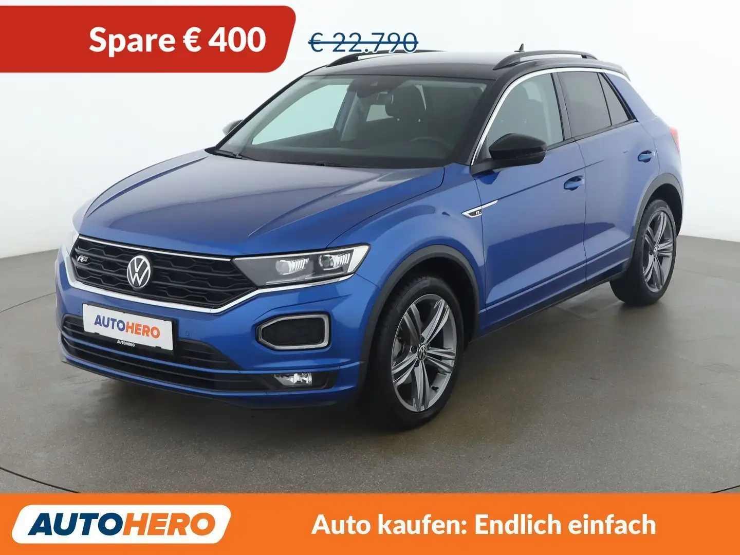 Volkswagen T-Roc 1.5 TSI ACT Design R-Line Blau - 1