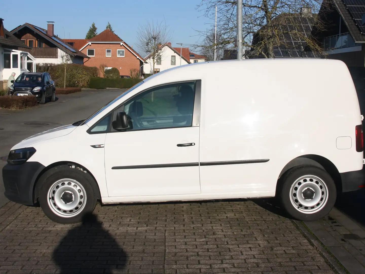 Volkswagen Caddy Kasten DSG 150Ps Klima Navi Scheckheft 1.Hand MwSt Weiß - 2