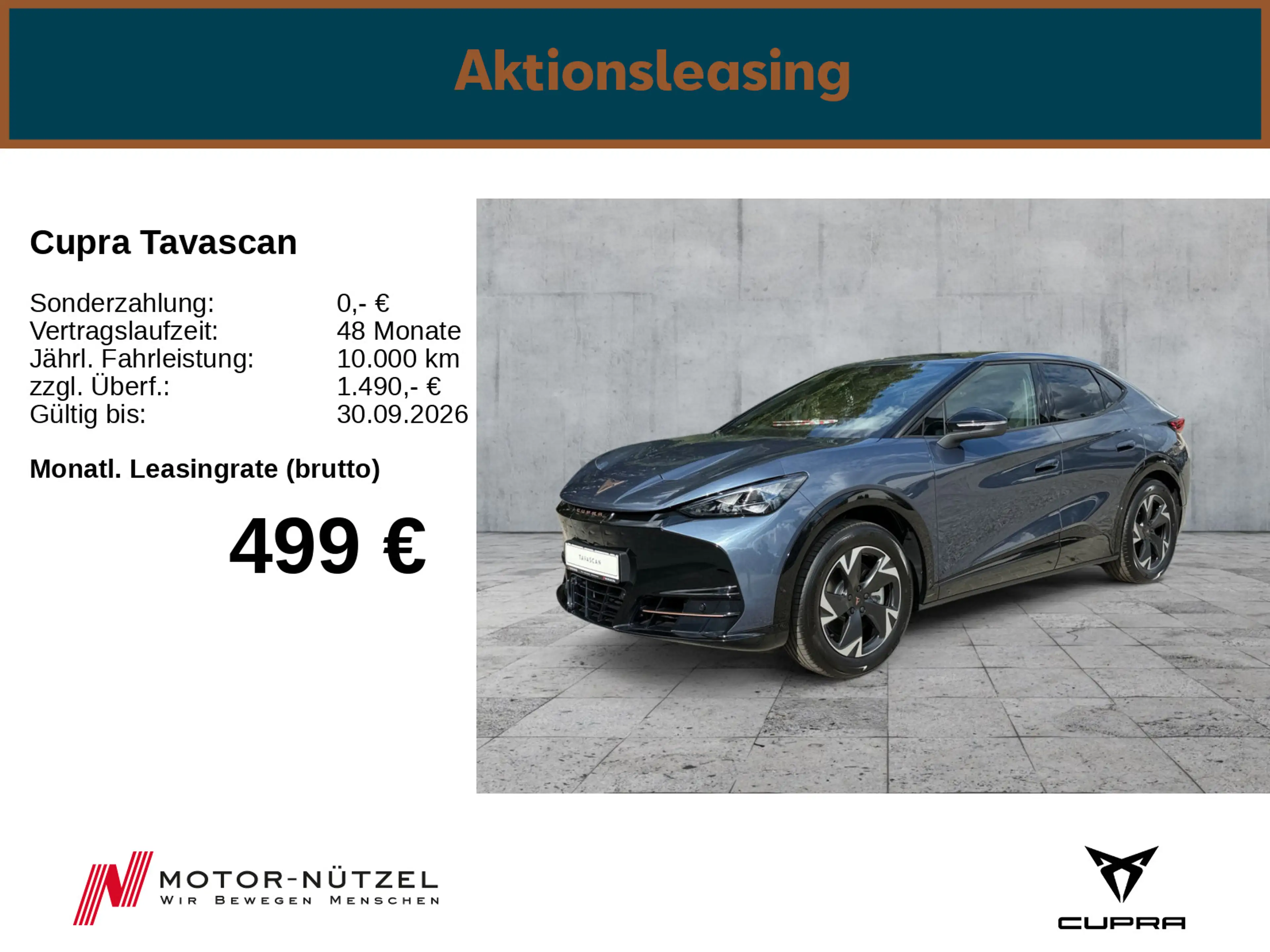 CUPRA Tavascan Endurance 77 kWh