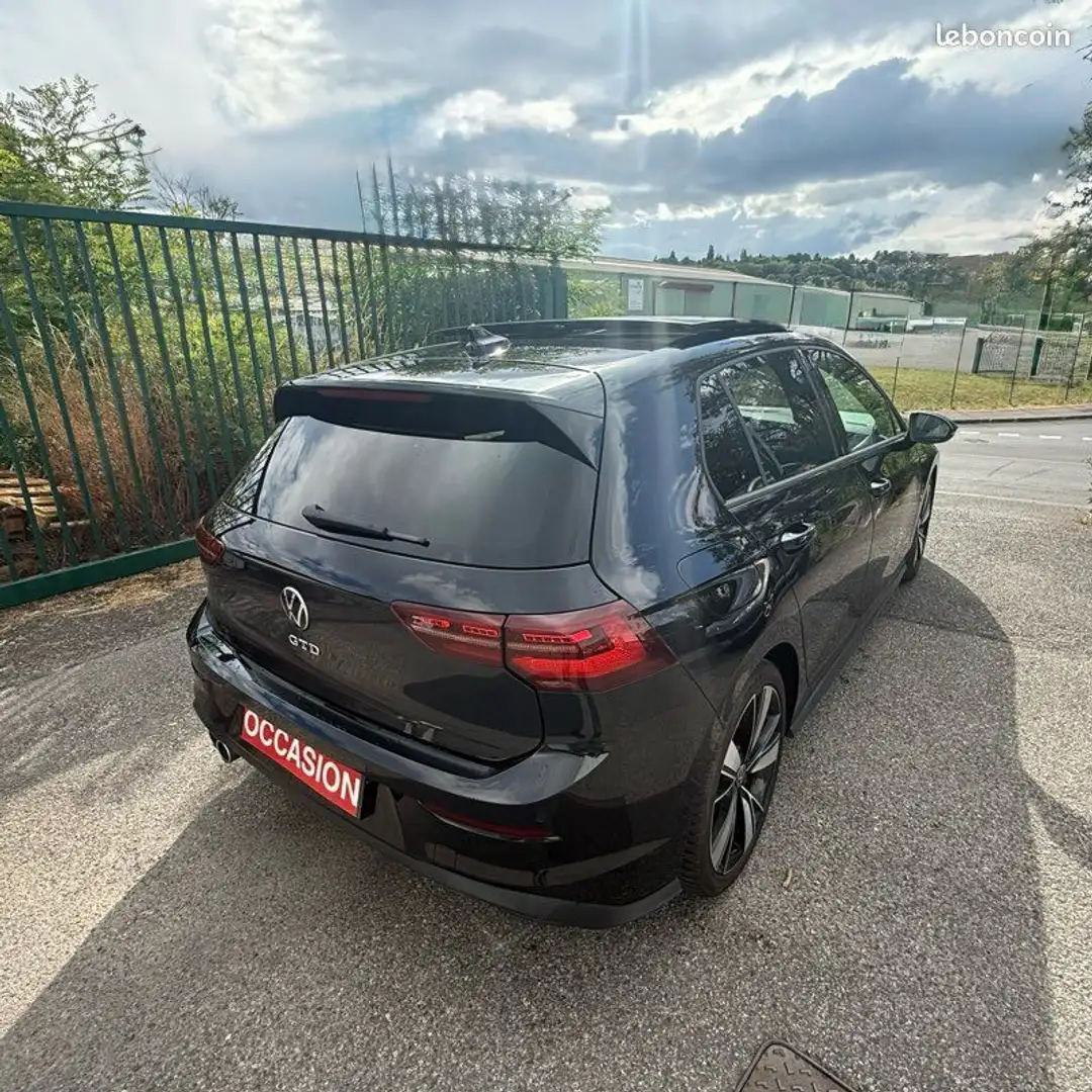 Volkswagen Golf 8 VIII 2.0 Tdi 200 Gtd Noir - 2