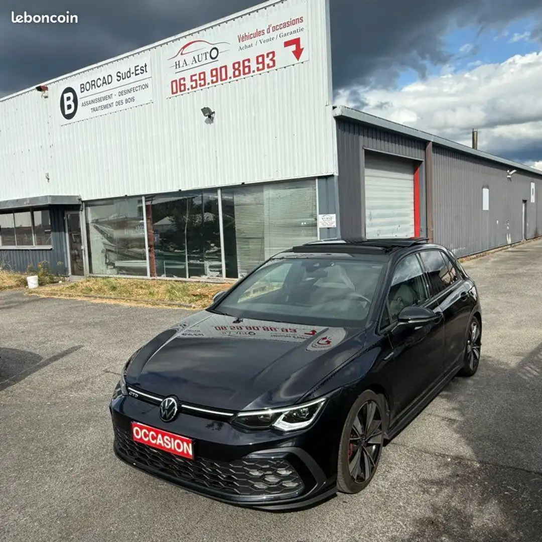 Volkswagen Golf 8 VIII 2.0 Tdi 200 Gtd Noir - 1
