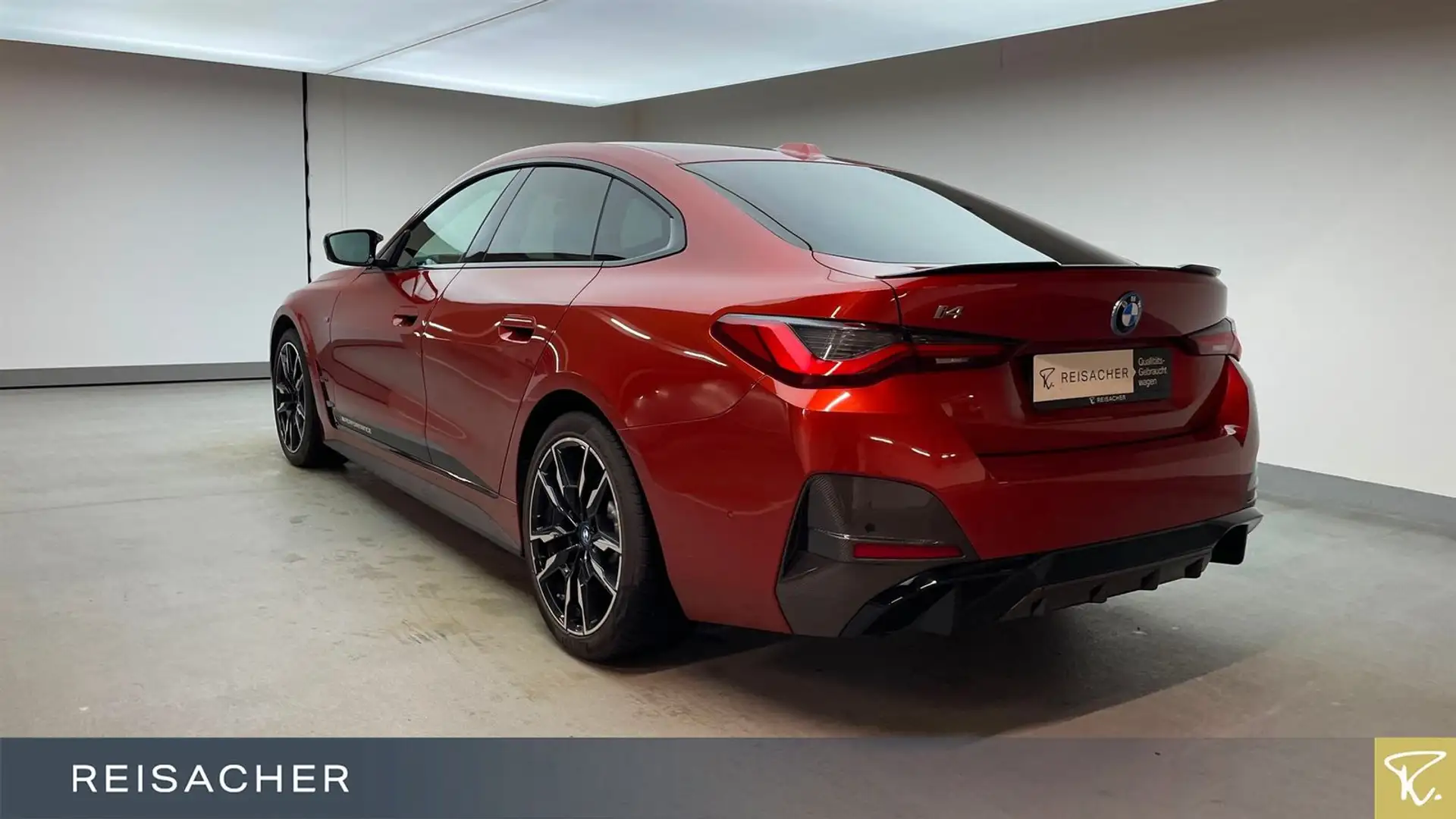 BMW i4 I4 A M50 M-Technik+Carbon eSitz+Mem DAProf Leder Orange - 2