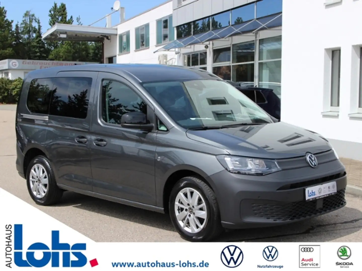 Volkswagen Caddy 2.0 TDI Basis KLIMA ALU Gris - 1