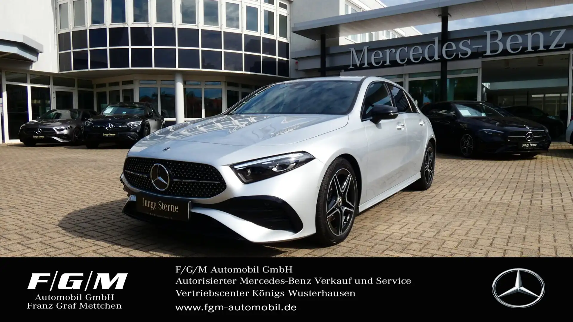 Mercedes-Benz A 180 A 180 AMG/MOPF/KeyG/Totwinkel/Soundsy/Multibeam Silber - 1