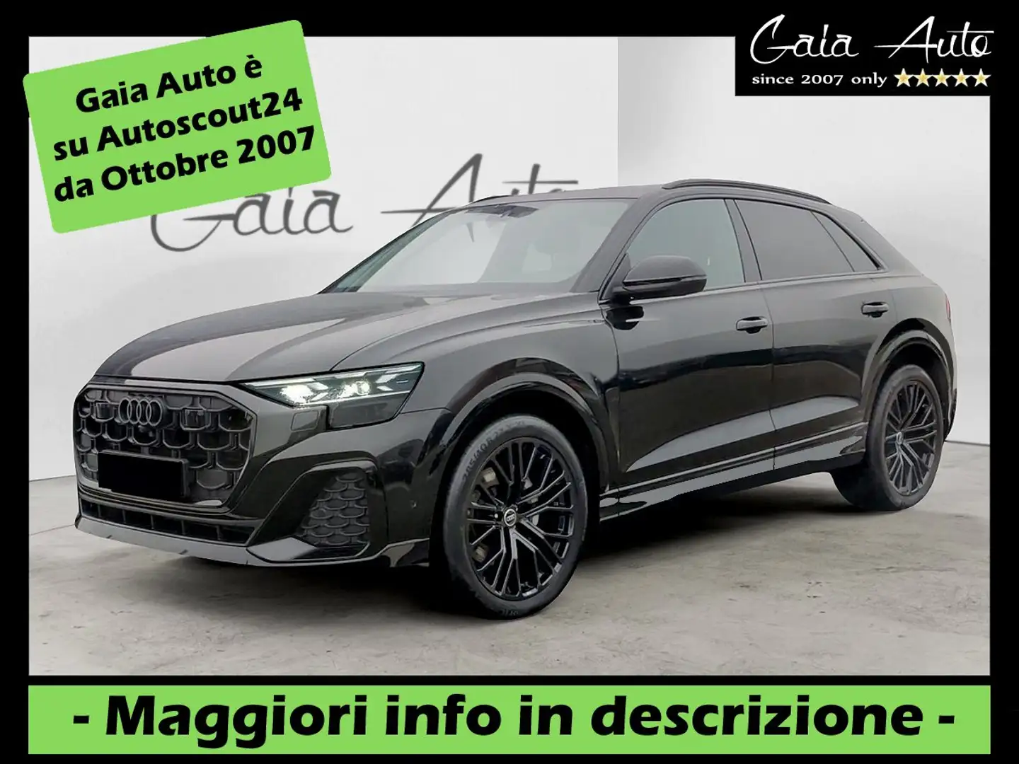 Audi Q8 50 3.0 tdi mhev S line edition quattro tiptronic Nero - 1