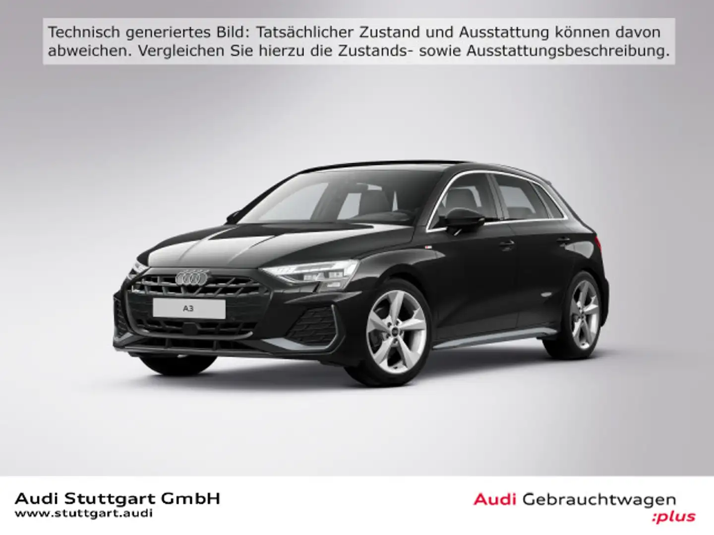 Audi A3 S line 35 TFSI Matrix Pano SONOS Schwarz - 1