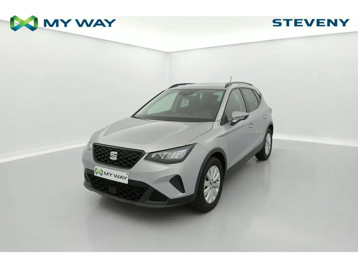 SEAT Arona Arona Move! Navi 1.0 TSI 95ch (70kW) Manuelle 5v Grijs - 1