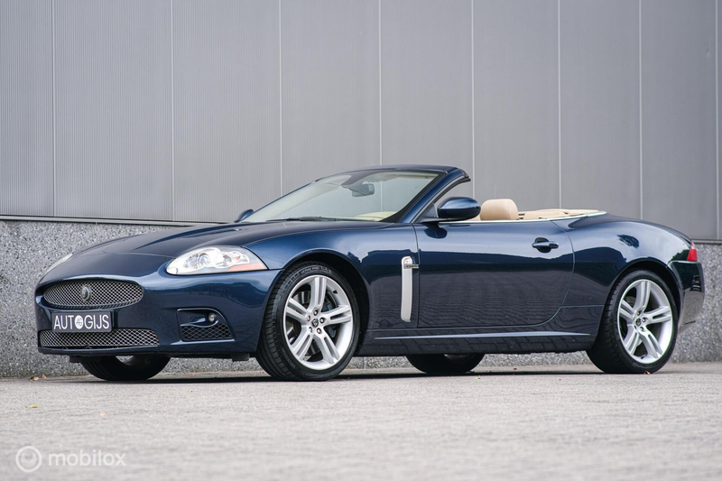Jaguar XKR 4.2 V8 Convertible 416 pk | Indigo Blue | Stoel + — photo 5