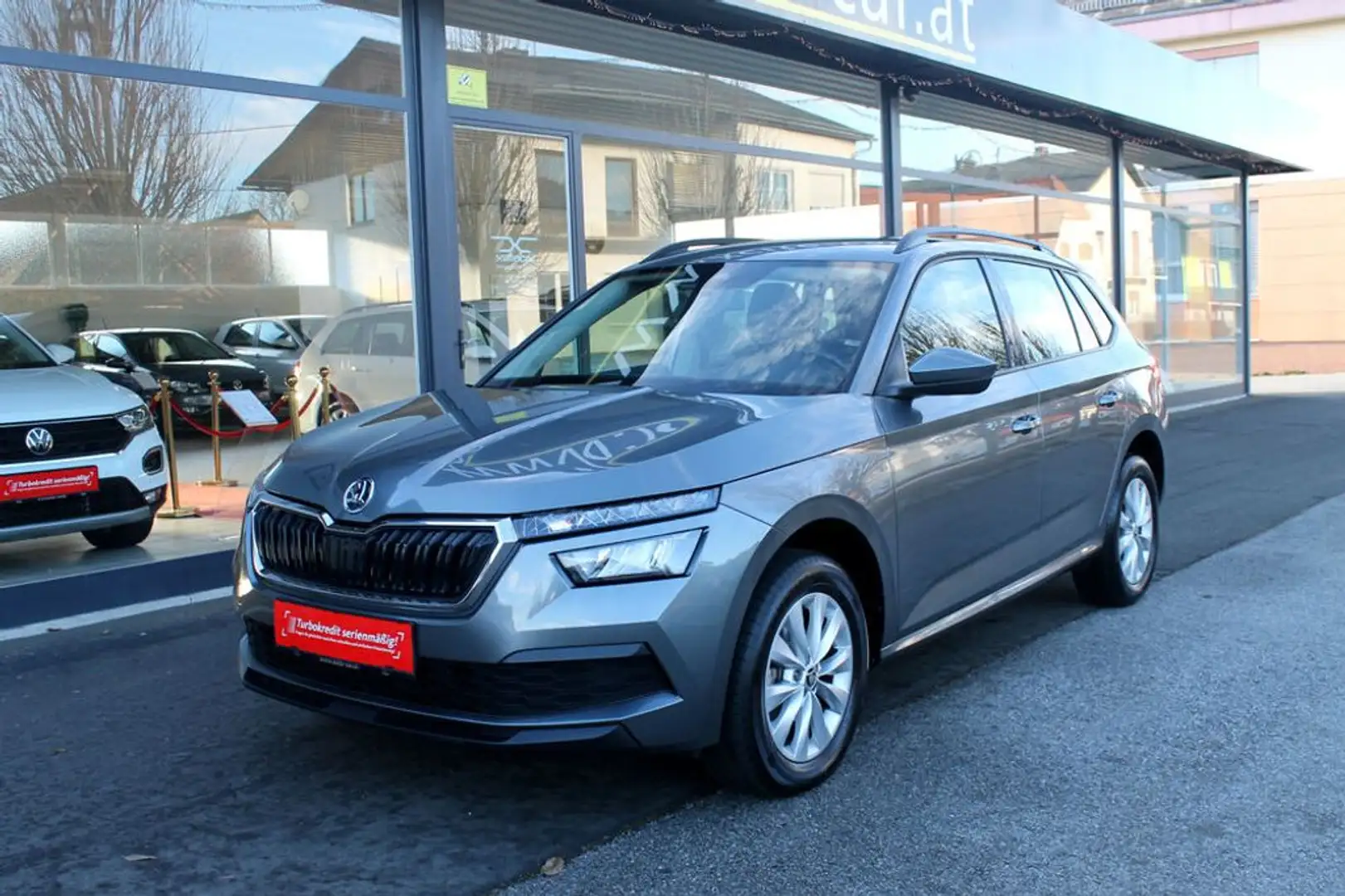 Skoda Kamiq 1.0 SC, AHK, 5 JAHRE WERKSGARANTIE, TOP Grijs - 2