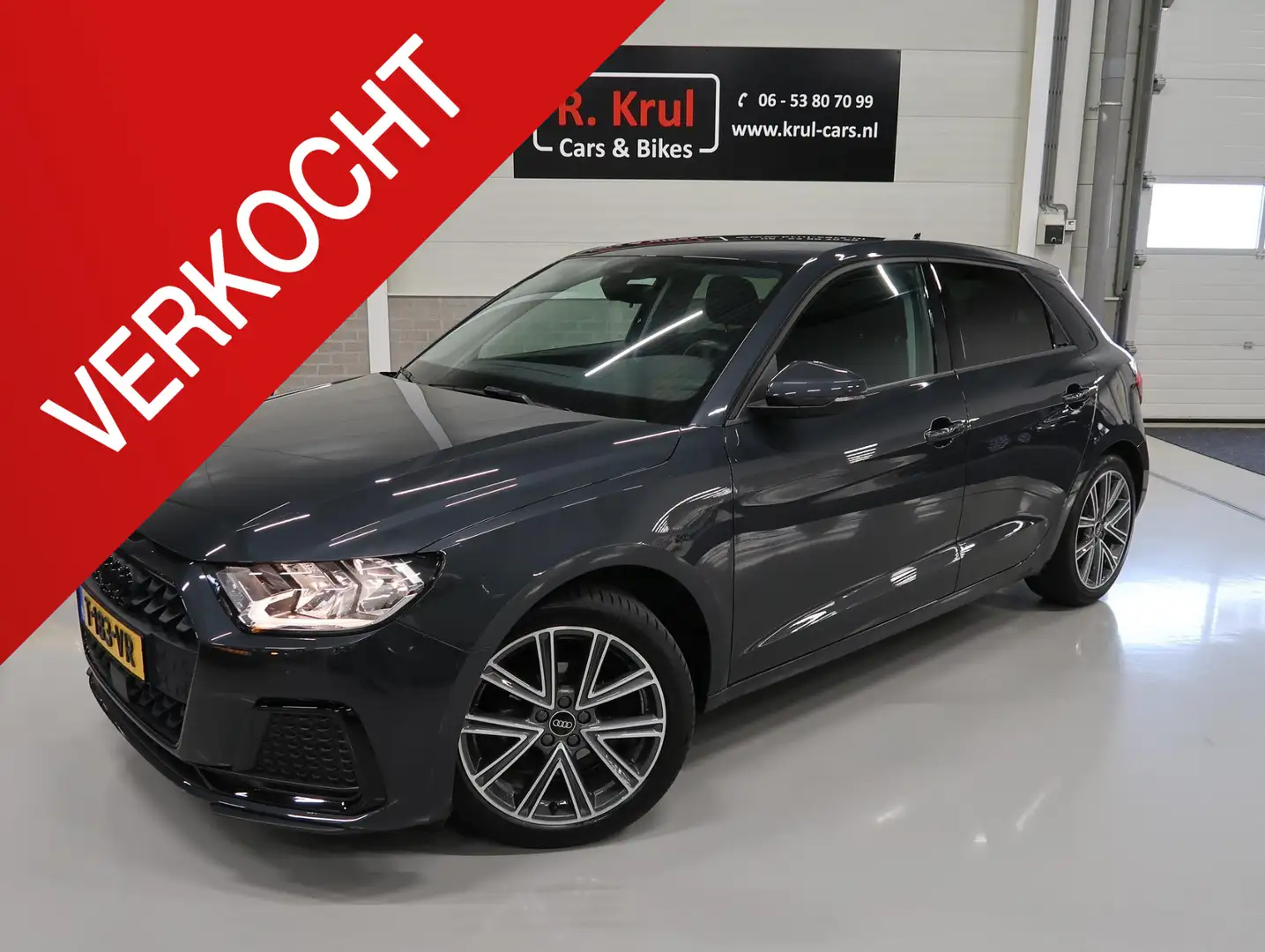 Audi A1 Sportback 25 TFSI Advanced edition Automaat Airco- Grijs - 1