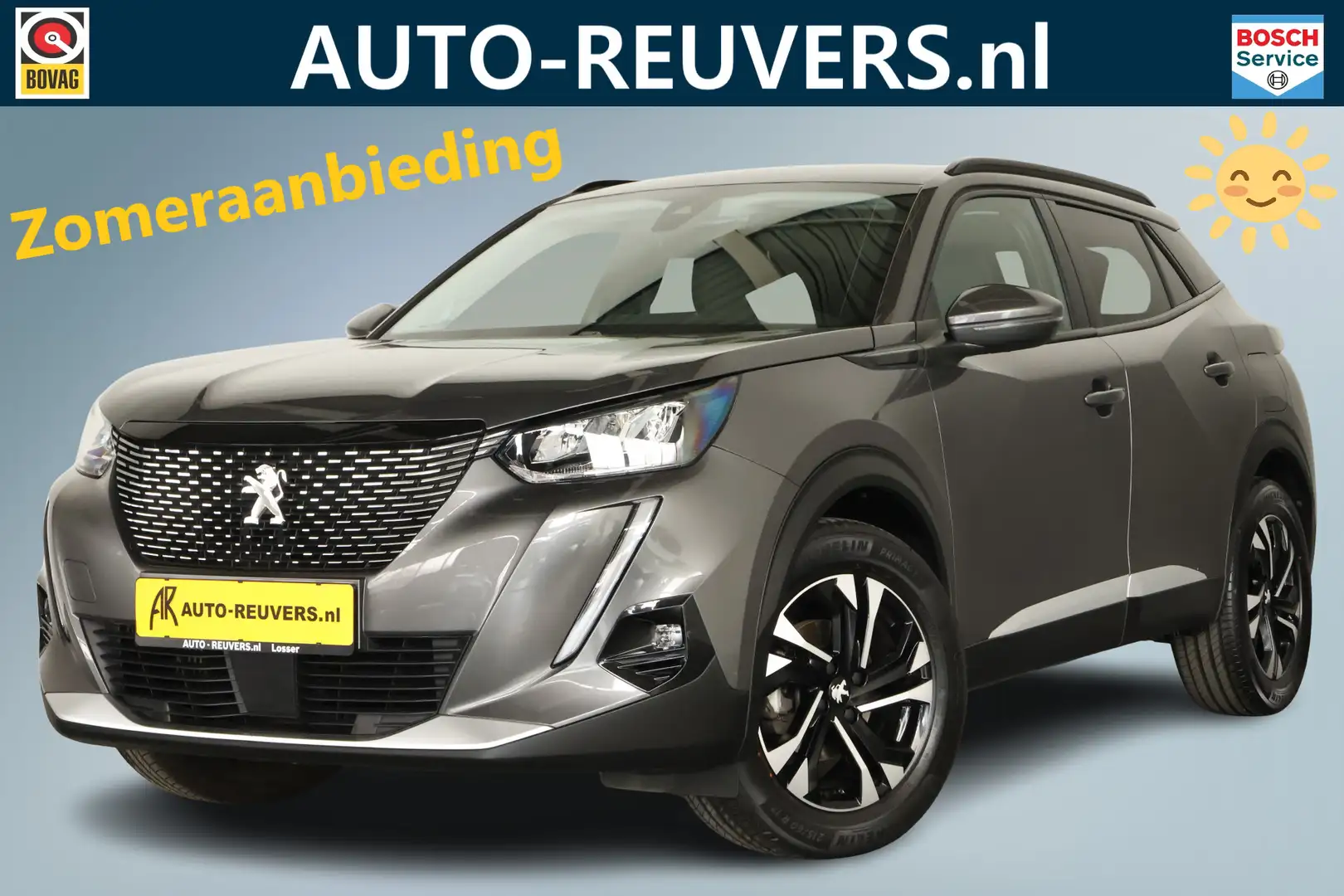 Peugeot 2008 1.2 PureTech Allure Pack / Automaat / LED / Navi / Gris - 1