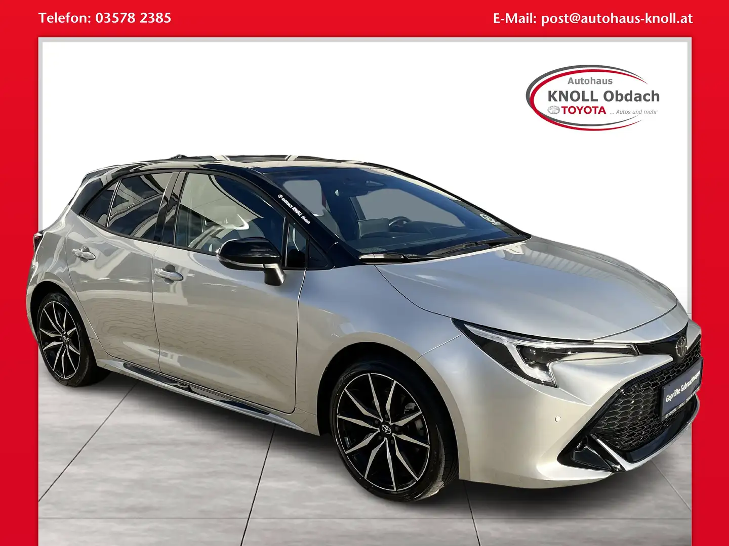 Toyota Corolla Hybrid GR Sport Silber - 1