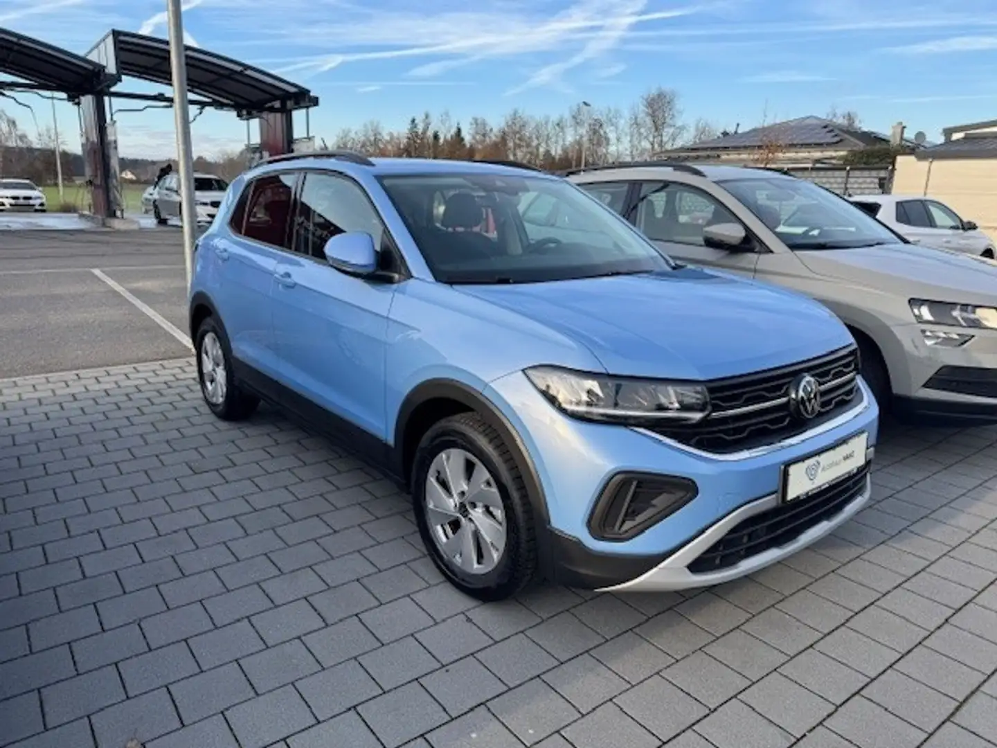 Volkswagen T-Cross 1.0 TSI Life KLIMA ALU Blau - 2