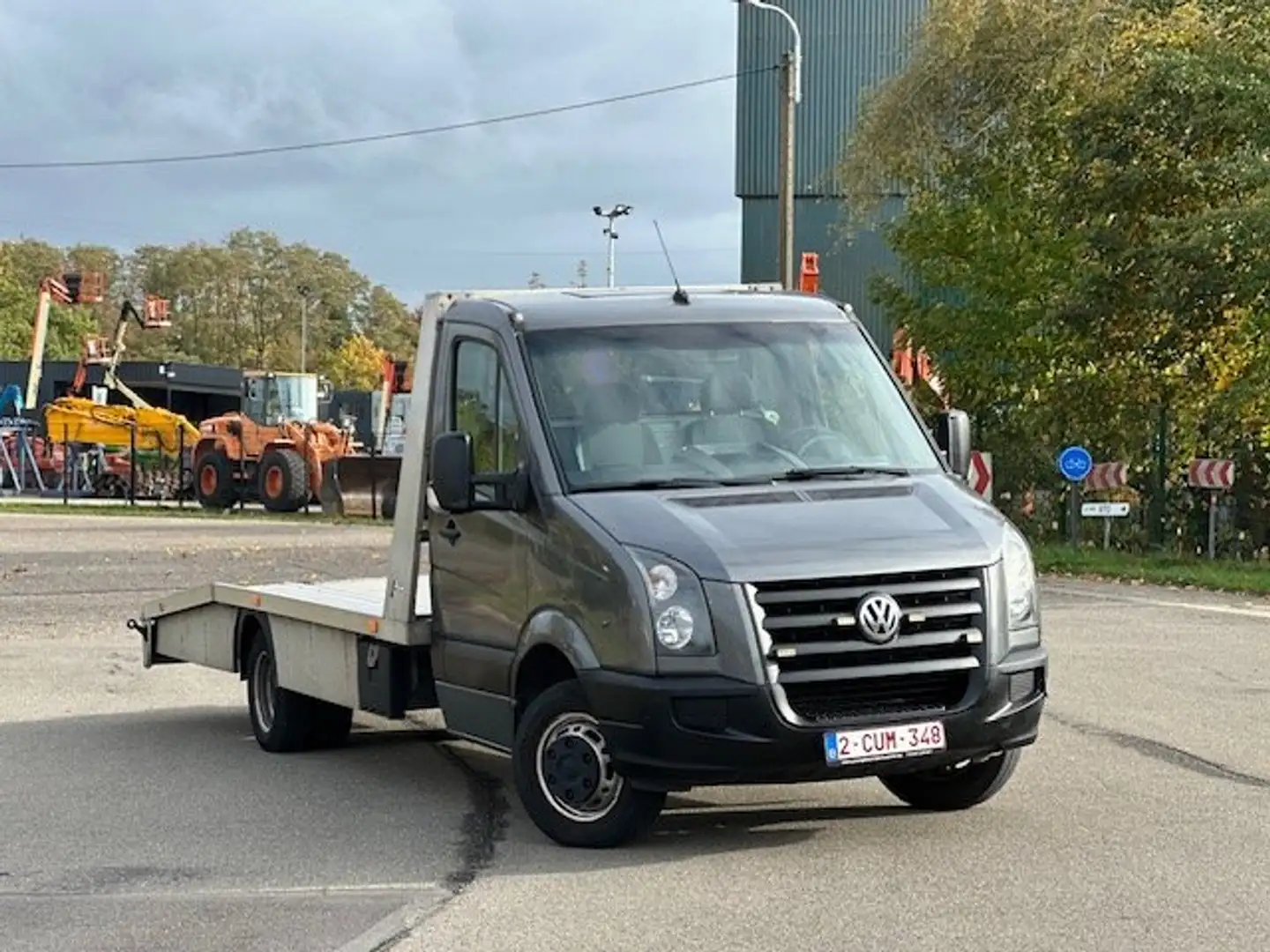 Volkswagen Crafter 2.5 TDI DPF oprijwagen | Bluetooth | Winch | ... Grijs - 1