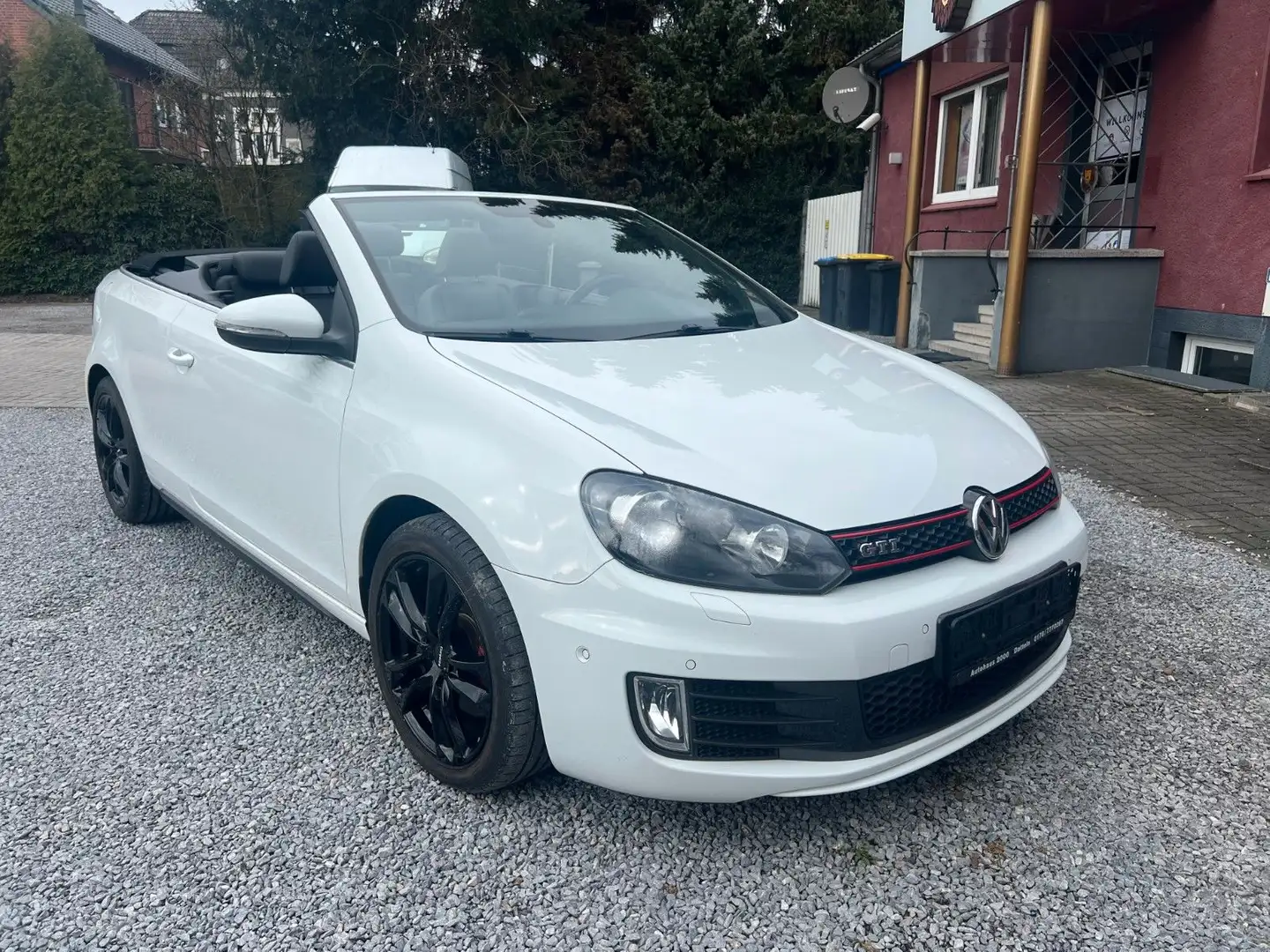 Volkswagen Golf VI Cabriolet GTI Weiß - 1