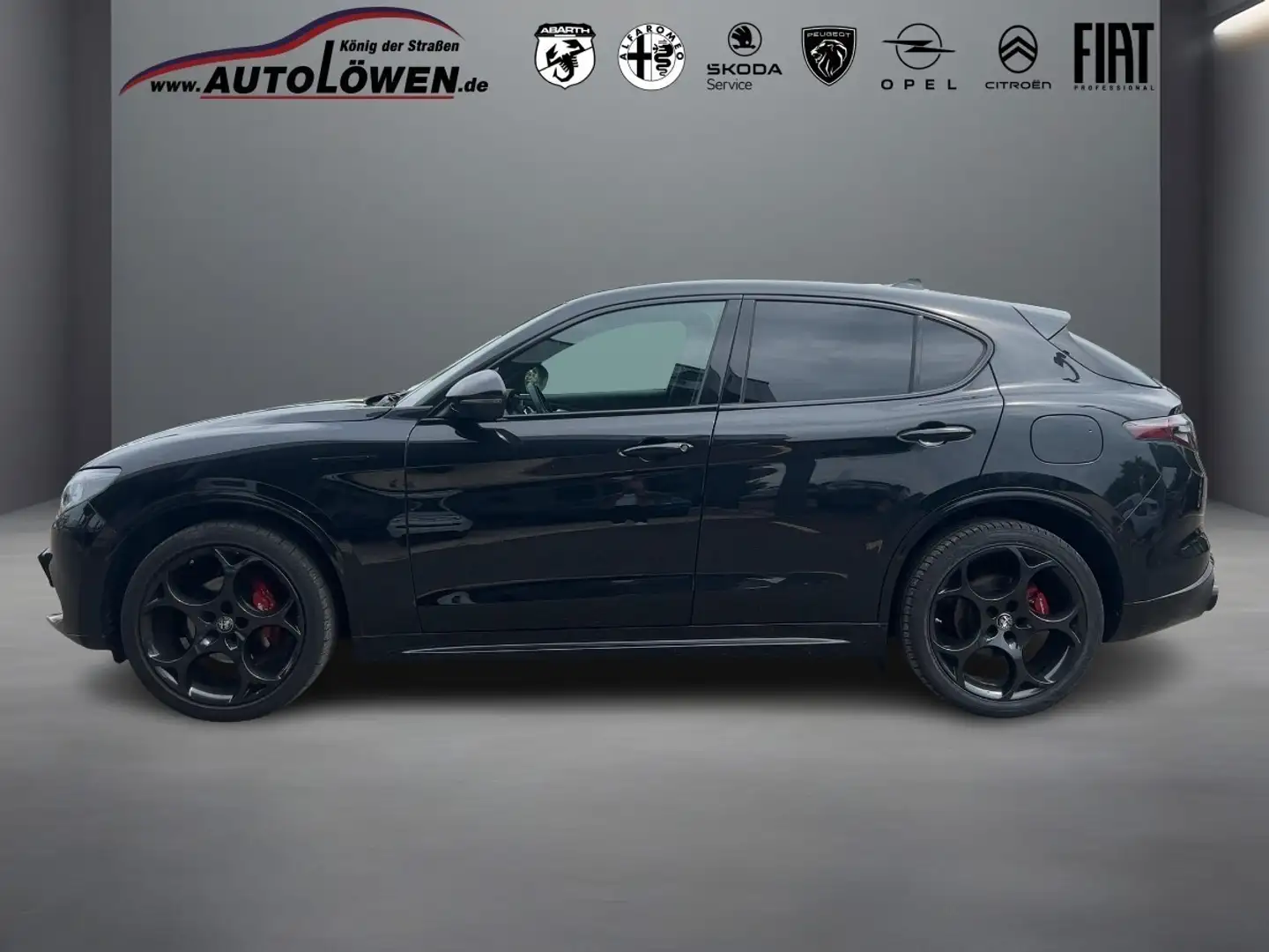 Alfa Romeo Stelvio 2.0 Turbo 16V Competizione Q4 (EURO 6d) Schwarz - 2