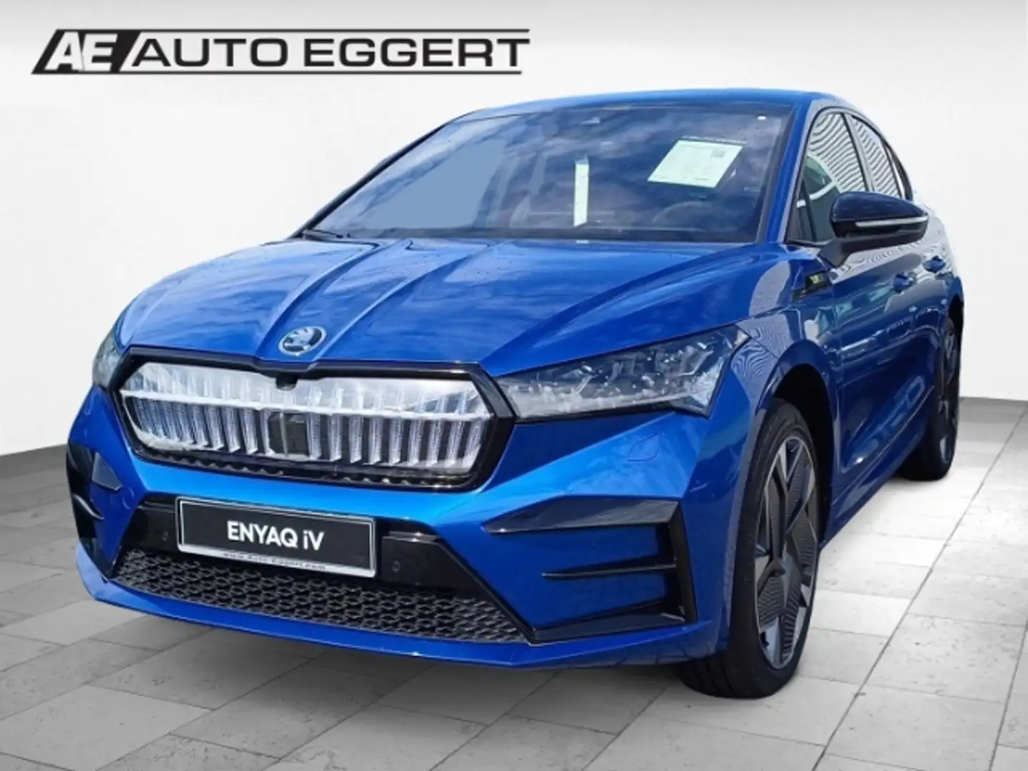 Skoda Enyaq Coupe RS, Anhängerkupplung, PROGRESSIVLENKUNG Синий - 1
