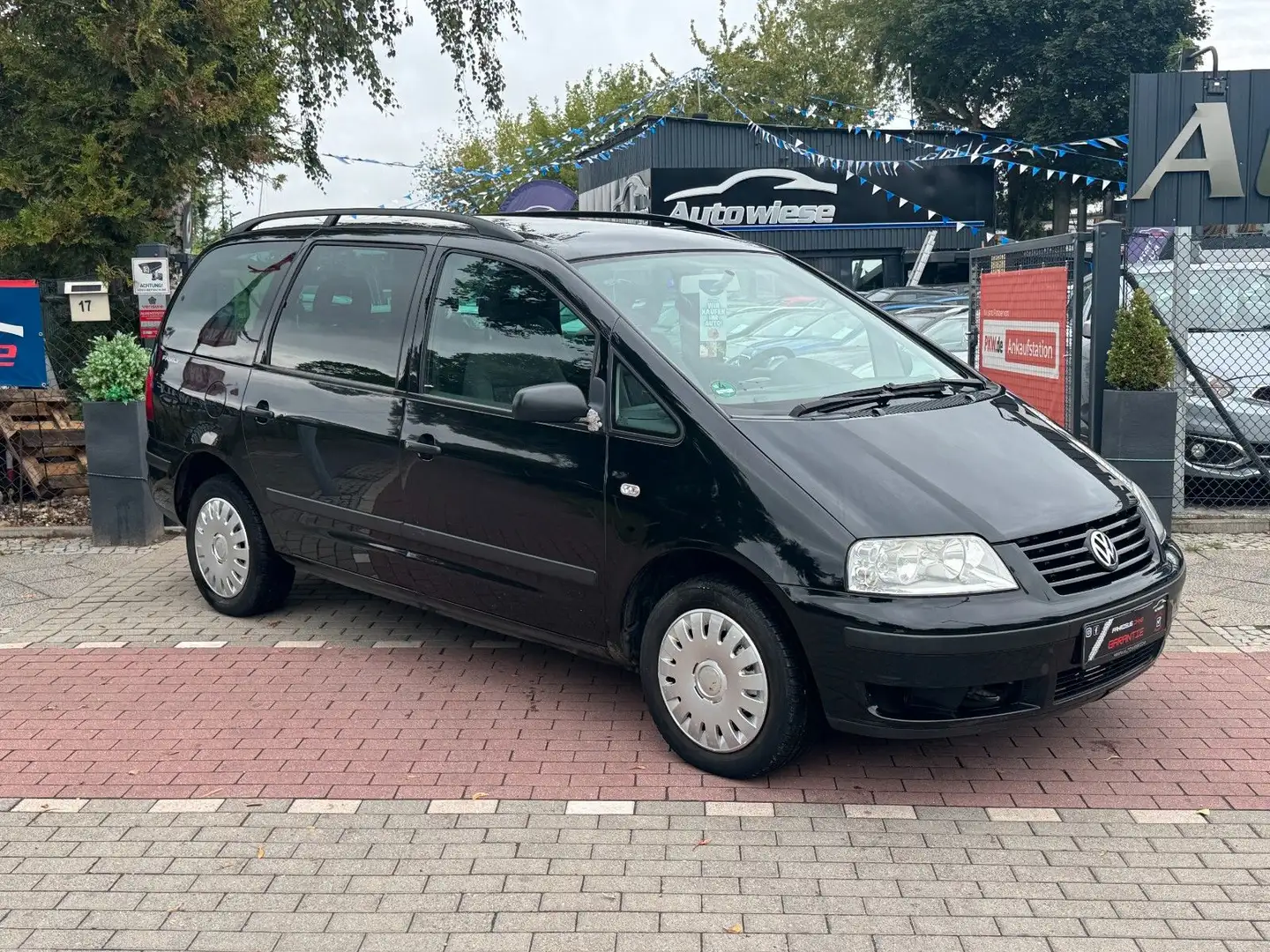 Volkswagen Sharan 2.0 Family*7xSitze*Klimaautomatik*OHNE HU Zwart - 2