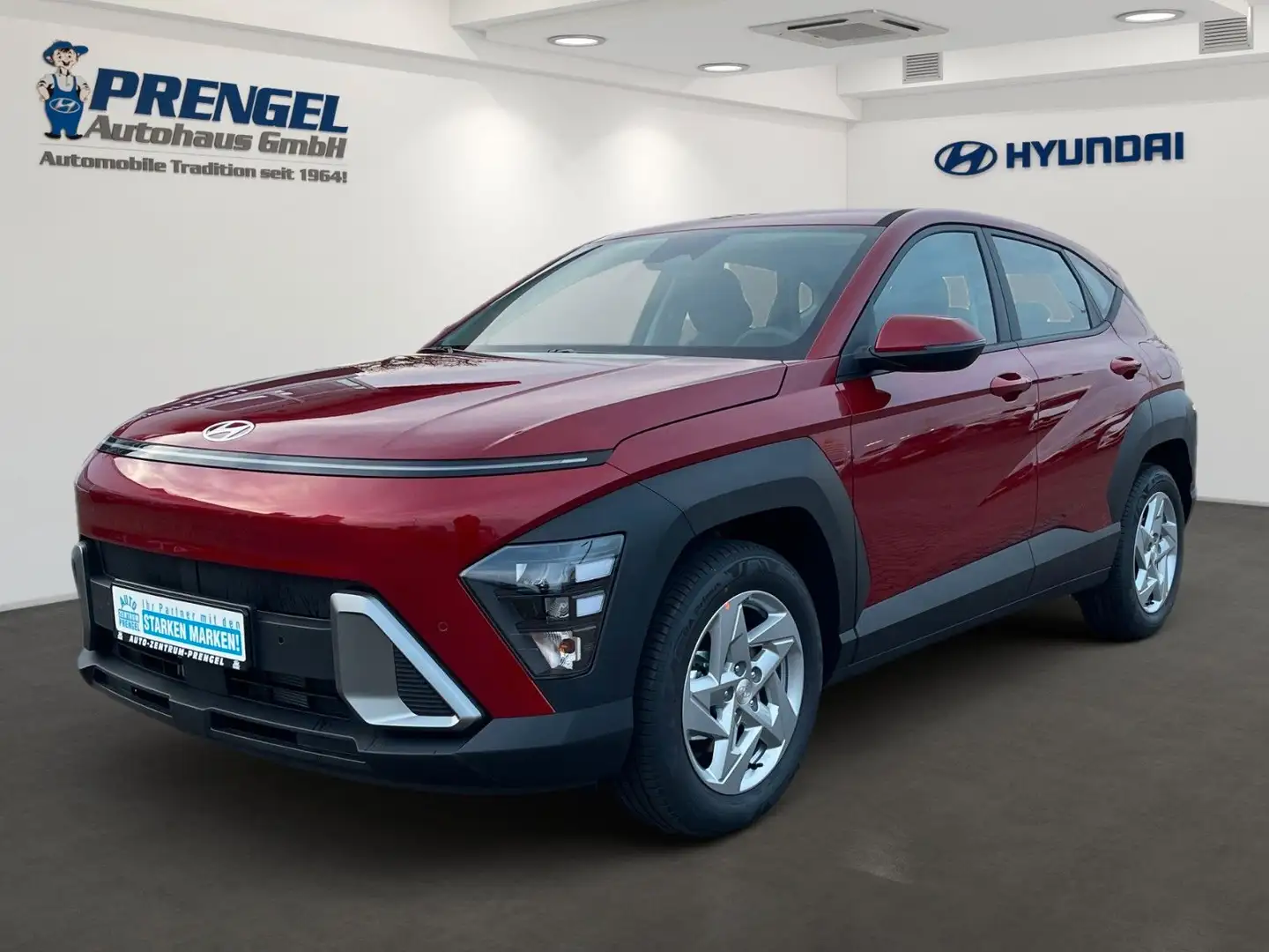 Hyundai KONA SX2 1.6T DCT Select LED/Navi/Kamera/SHZ/GRA Rood - 1