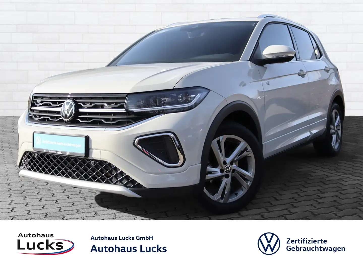 Volkswagen T-Cross 1.5 TSI DSG R-Line AHK Kamera Grau - 1