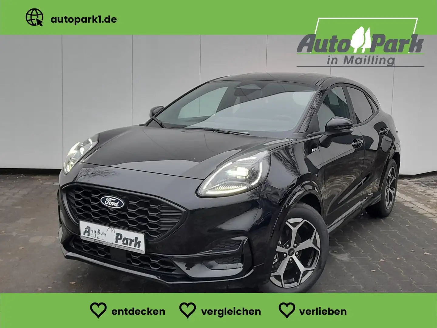 Ford Puma 1.0 EcoBoost ST-Line NAVI~SHZ~LED~APP~RFK Černá - 1