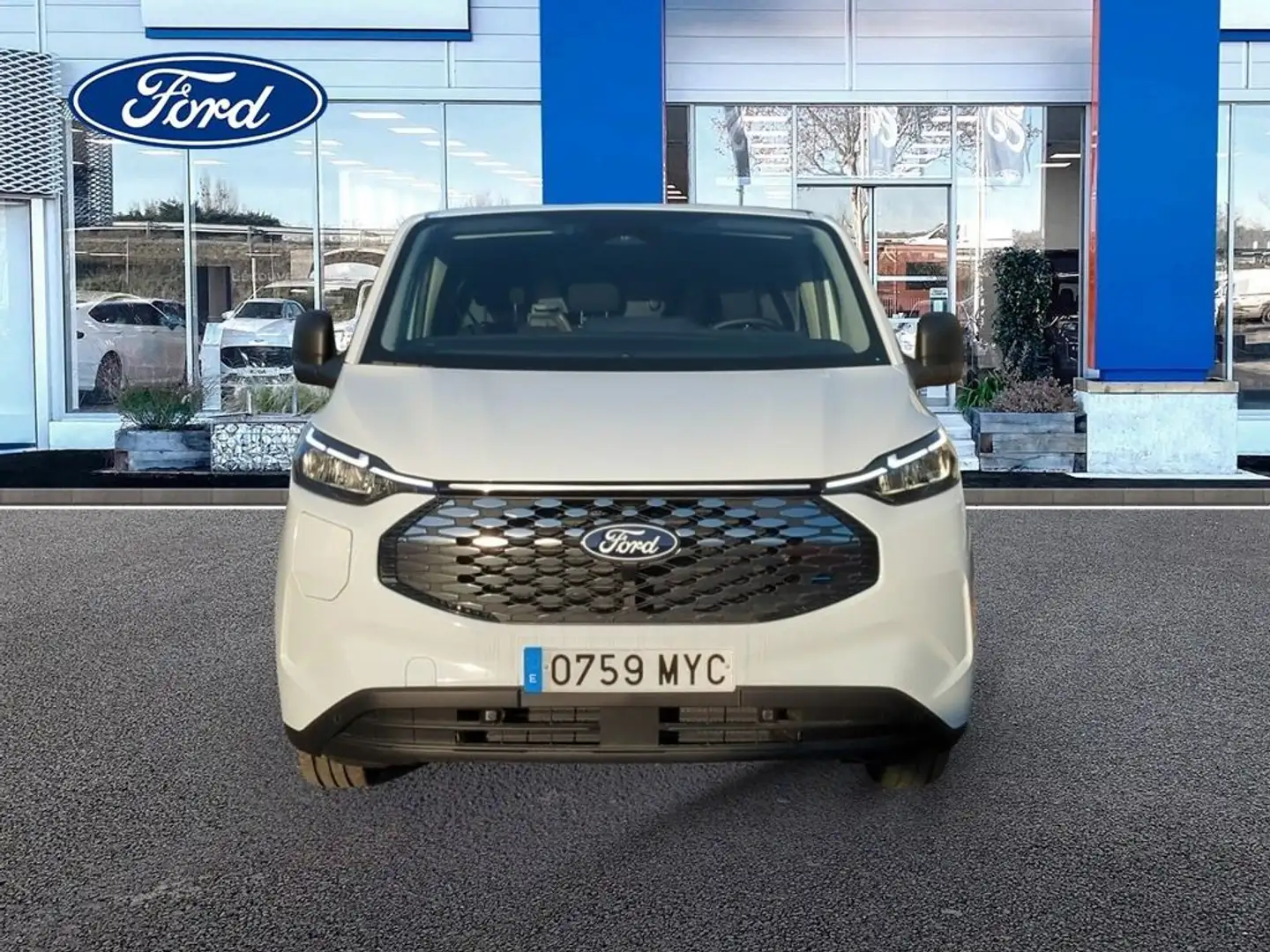 Ford Transit Custom E-Transit Van Trend 320 L1 100kW Blanc - 2