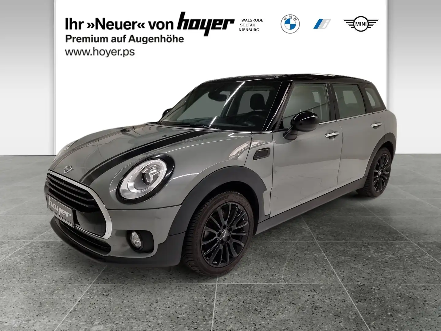 MINI Cooper Clubman Salt LED RFK Navi Tempomat Shz Grau - 1