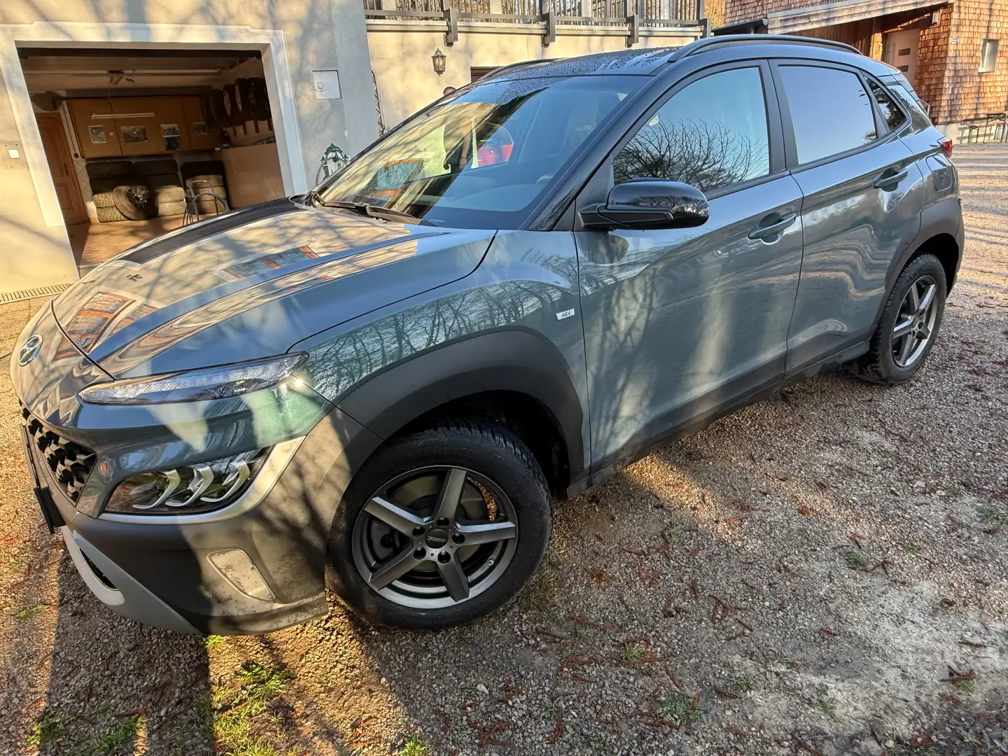 Hyundai KONA Kona 1,0 T-GDi 48V 2WD Trend Line Trend Line Grün - 2