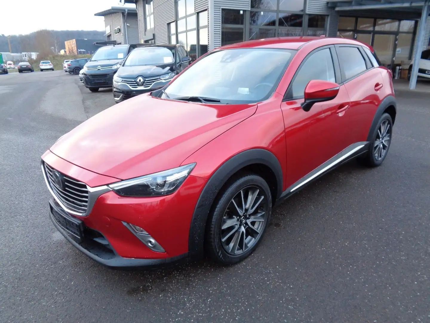 Mazda CX-3 Sports-Line AWD,Automatik,Navi,SHZ,Bose. Rot - 1