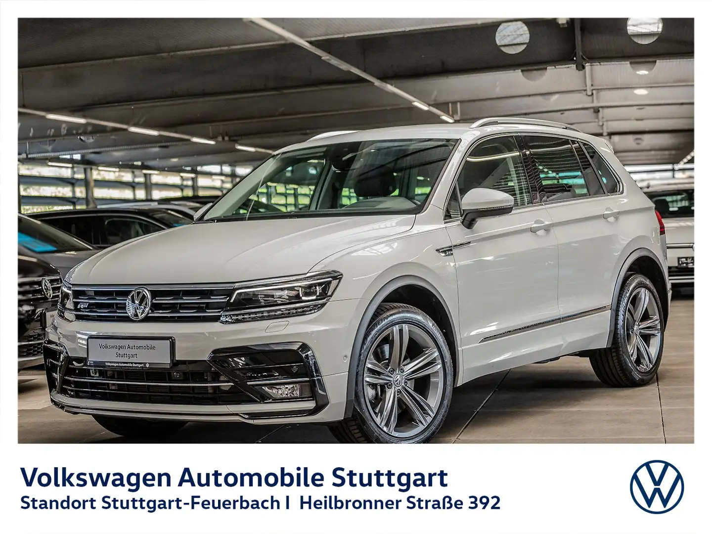 Volkswagen Tiguan Allspace 2.0 TDI DSG Navi AHK Weiß - 2