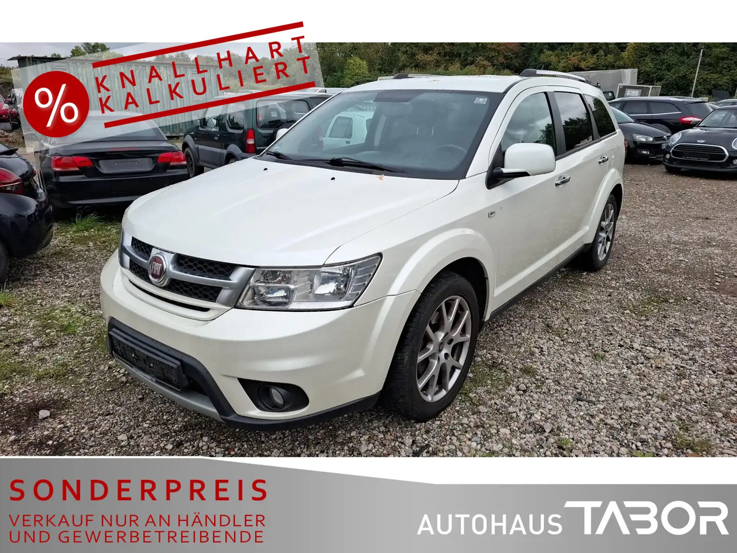 Fiat Freemont 2.0 Mj Aut. My AWD Navi Kamera Weiß - 1