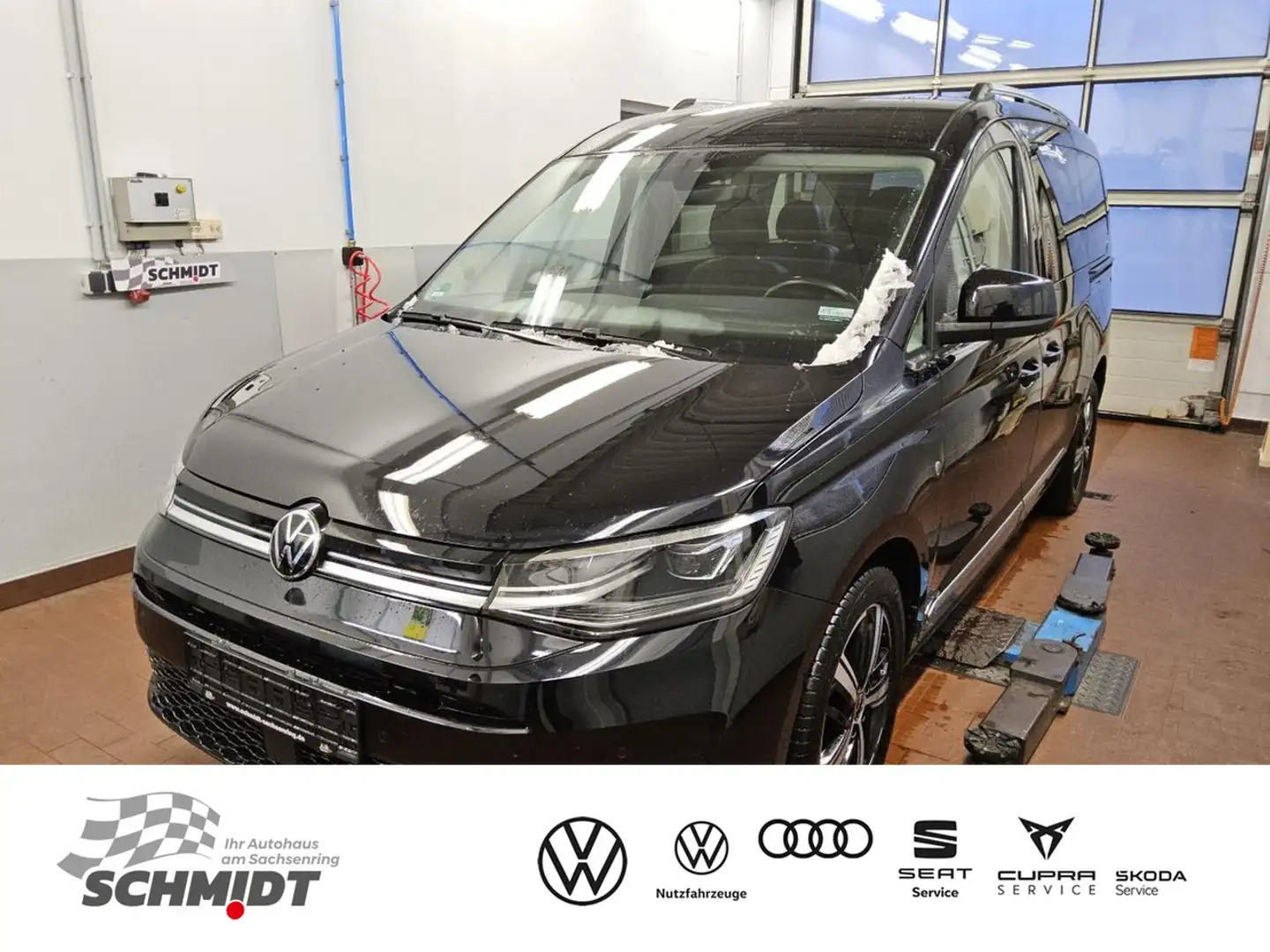 Volkswagen Caddy 2.0 TDI AHK Navi ACC LED 7Sitze Style Maxi Noir - 1