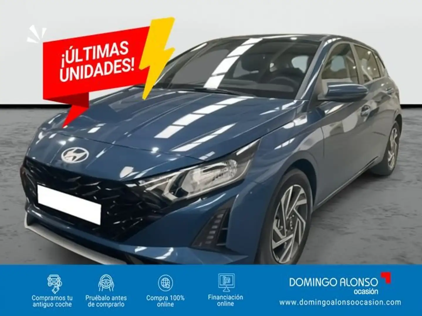 Hyundai i20 FL 1.0 T-GDi 73,5 kW (100 CV) MT6 2WD Smart MY25 Azul - 1