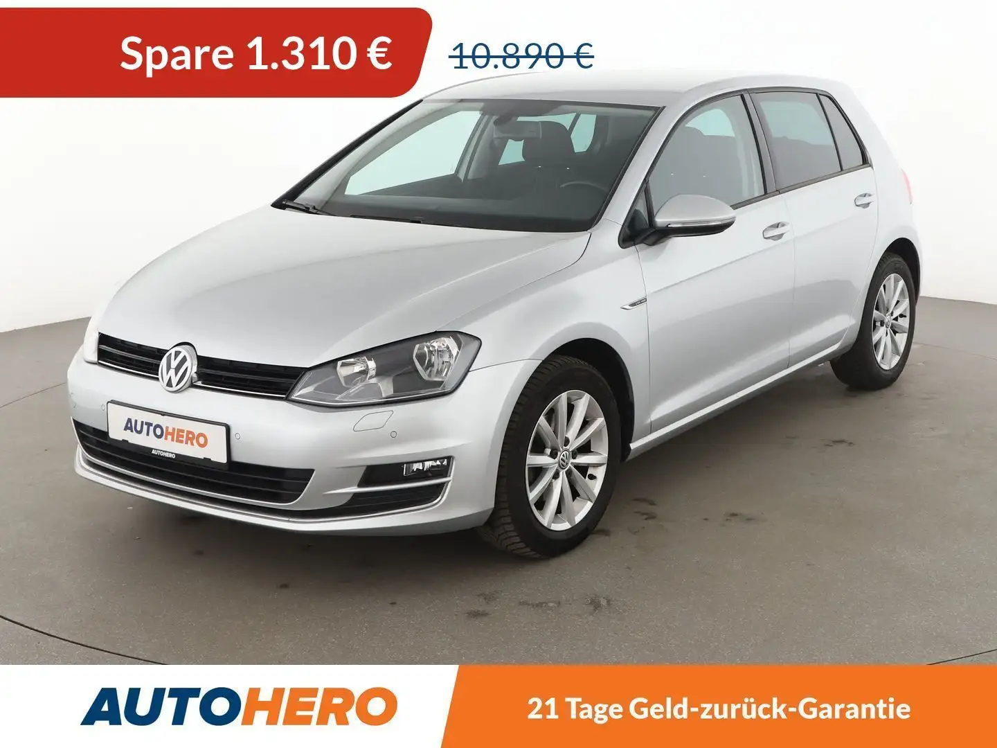 Volkswagen Golf 1.2 TSI Lounge BMT *TEMPO*PDC*SHZ* Silber - 1