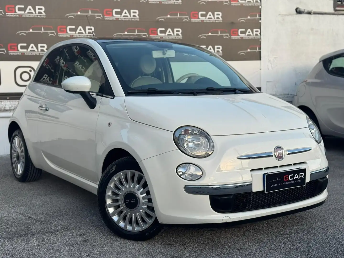 Fiat 500 500 1.3 Multijet 95 CV Lounge Wit - 1
