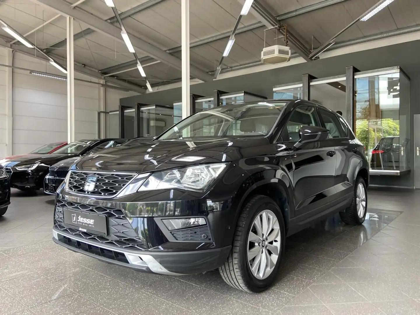SEAT Ateca 1.4 TSI Style DSG Navi Tempomat PDC Negro - 1