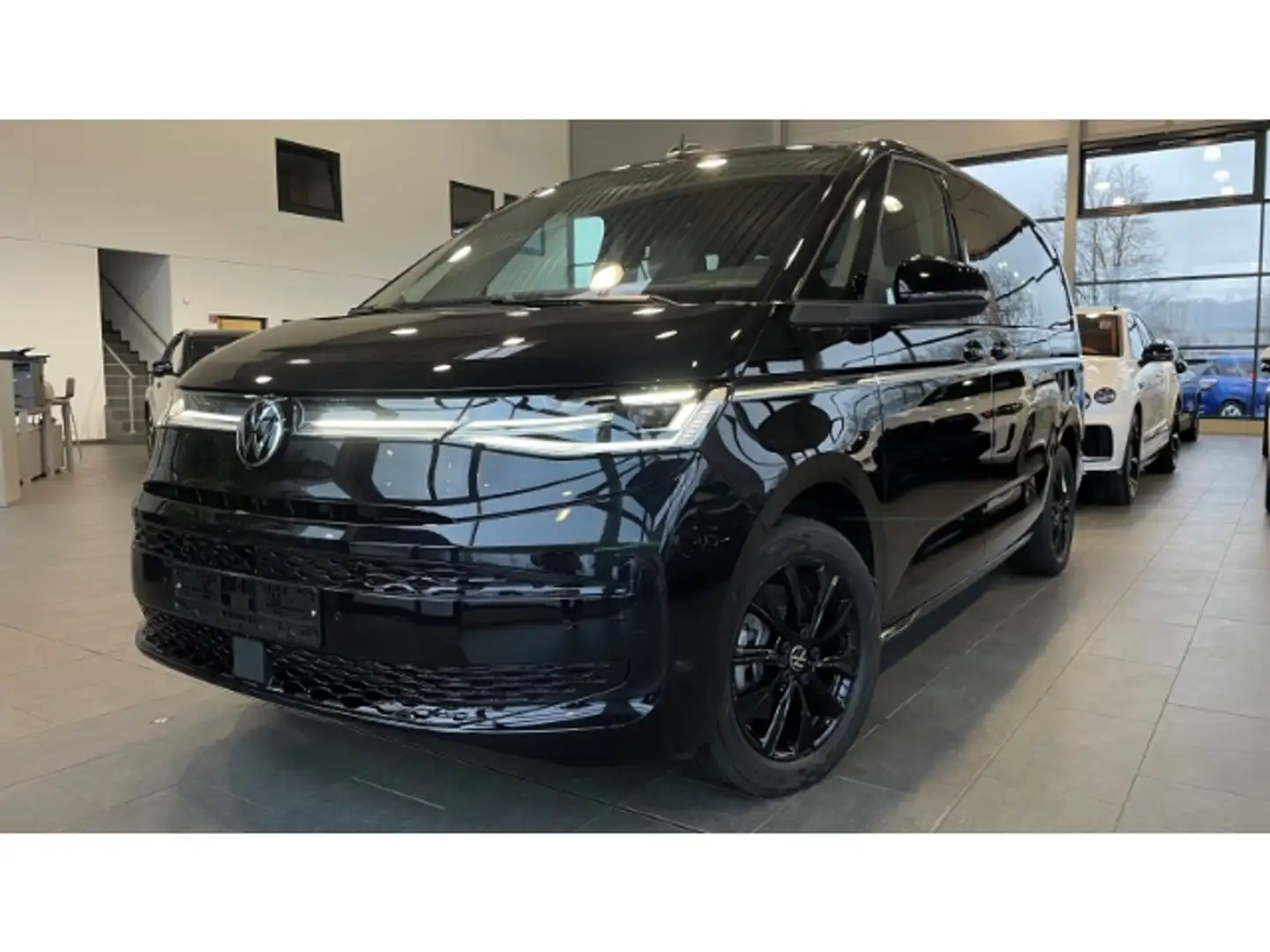 Volkswagen T7 Multivan Style lang 2.0 TDI Leder ACC AHK Kamera Matrix HUD Schwarz - 1