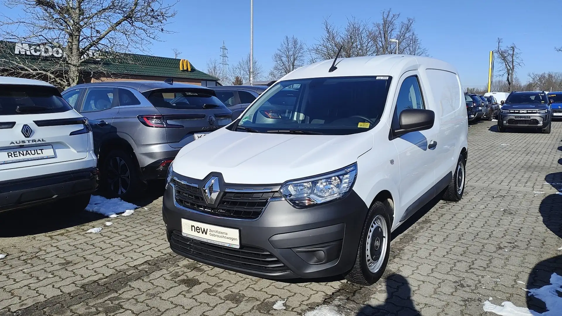 Renault Express 1,5 Blue dCi PDC, Klima, Allwetterräder Weiß - 1