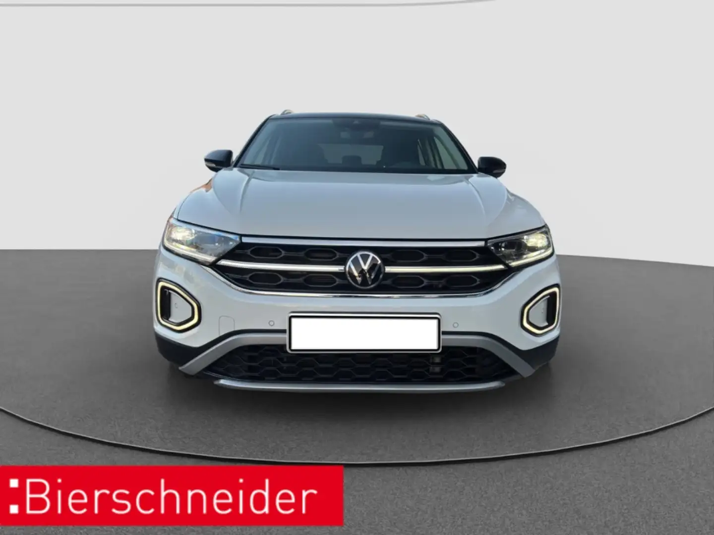 Volkswagen T-Roc 1.5 TSI DSG Style AHK IQ.LIGHT KAMERA NAVI AllS. Weiß - 2