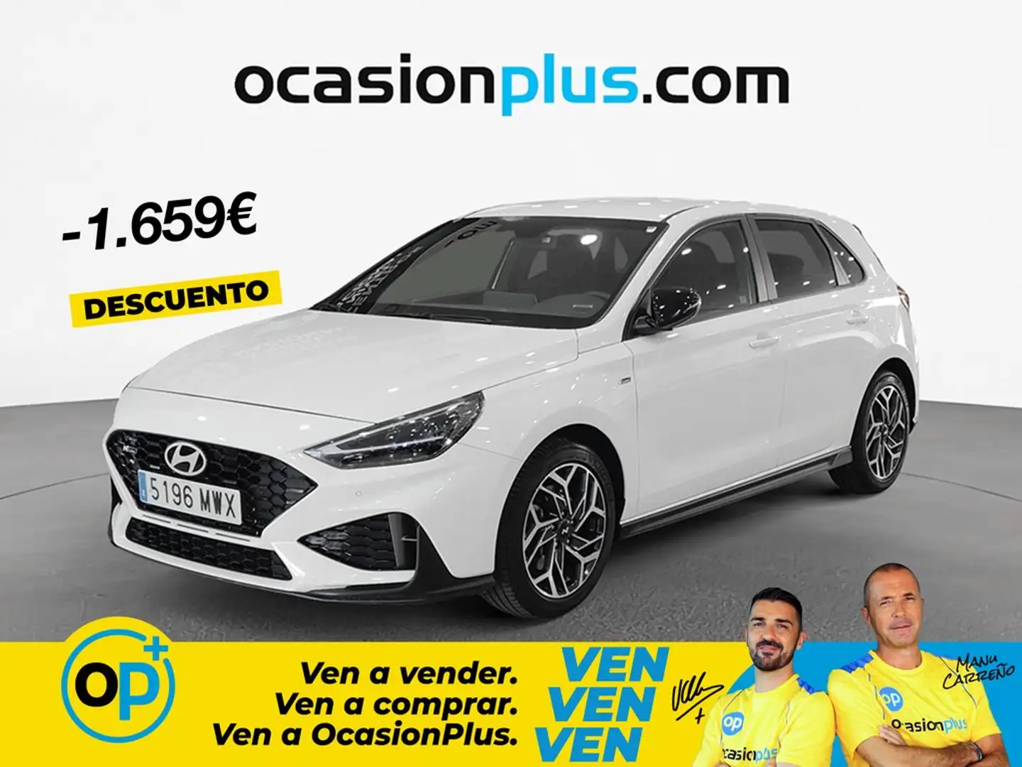 Hyundai i30 1.0 TGDI N Line 100 Blanco - 1